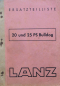 Preview: Lanz Bulldog 25 PS Sparepartlist 1942 (8007)